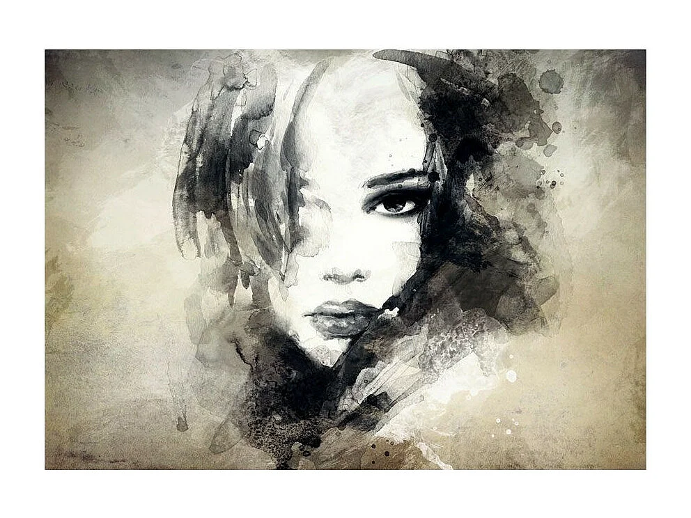 Papier Peint "Mysterious Girl" 210 x 300 cm