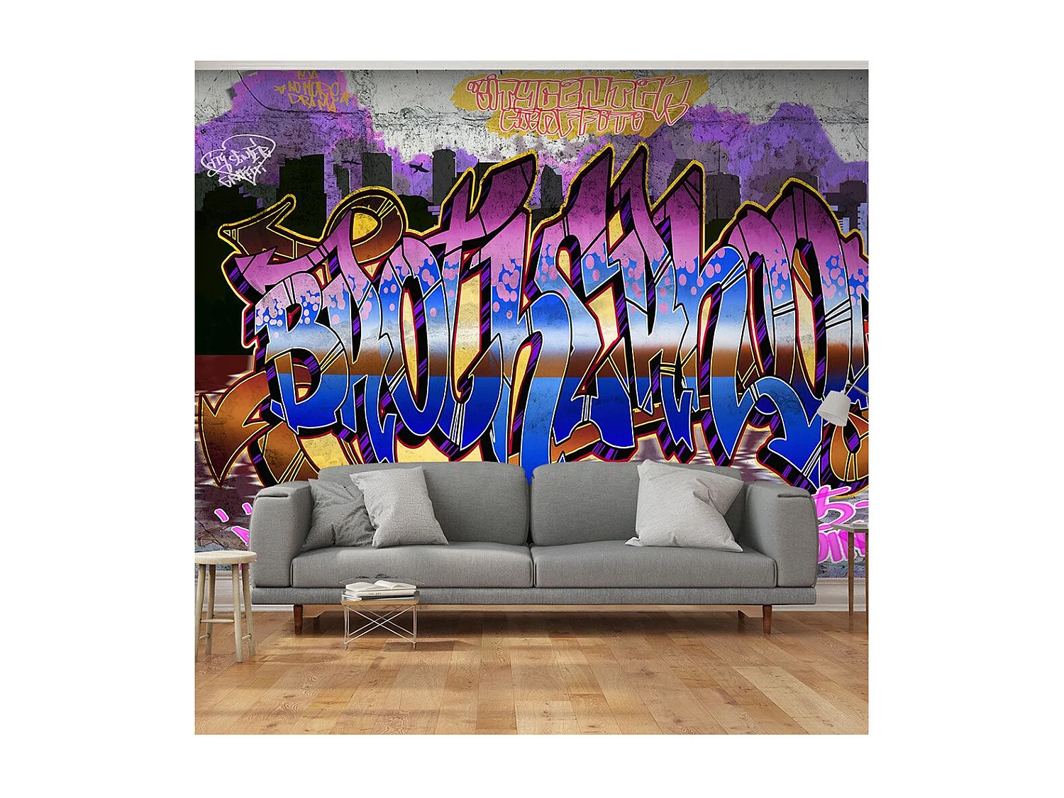 Papier Peint "Colorful Mural" 210 x 300 cm