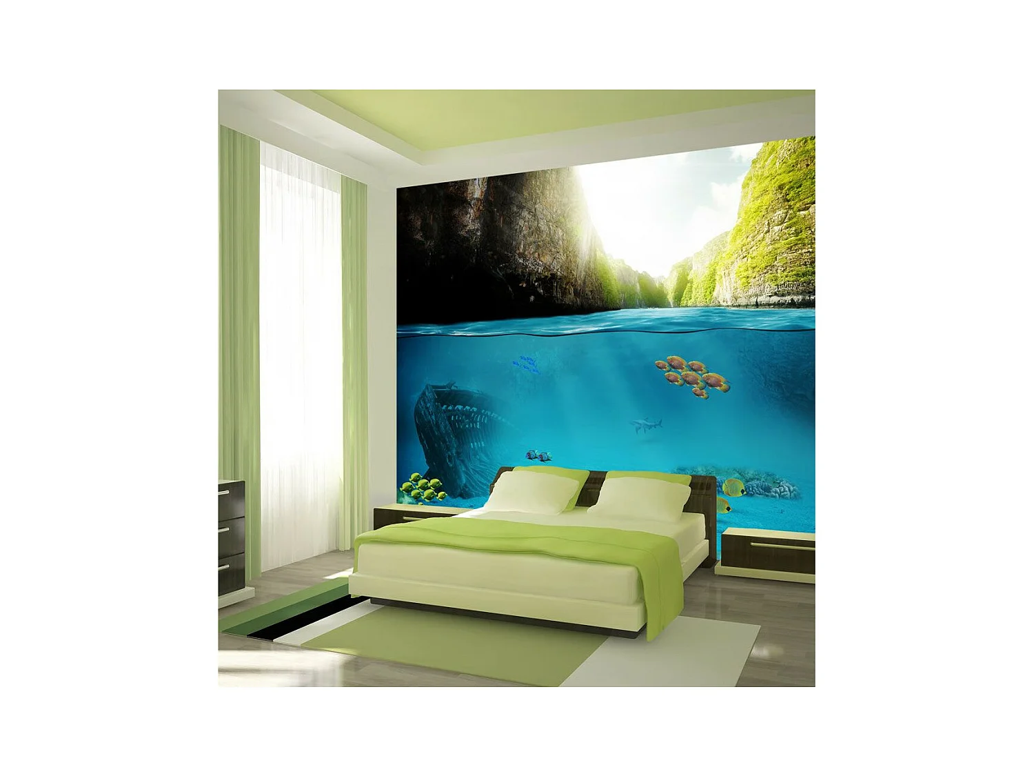 Papier Peint "Under the Waterline" 210 x 300 cm