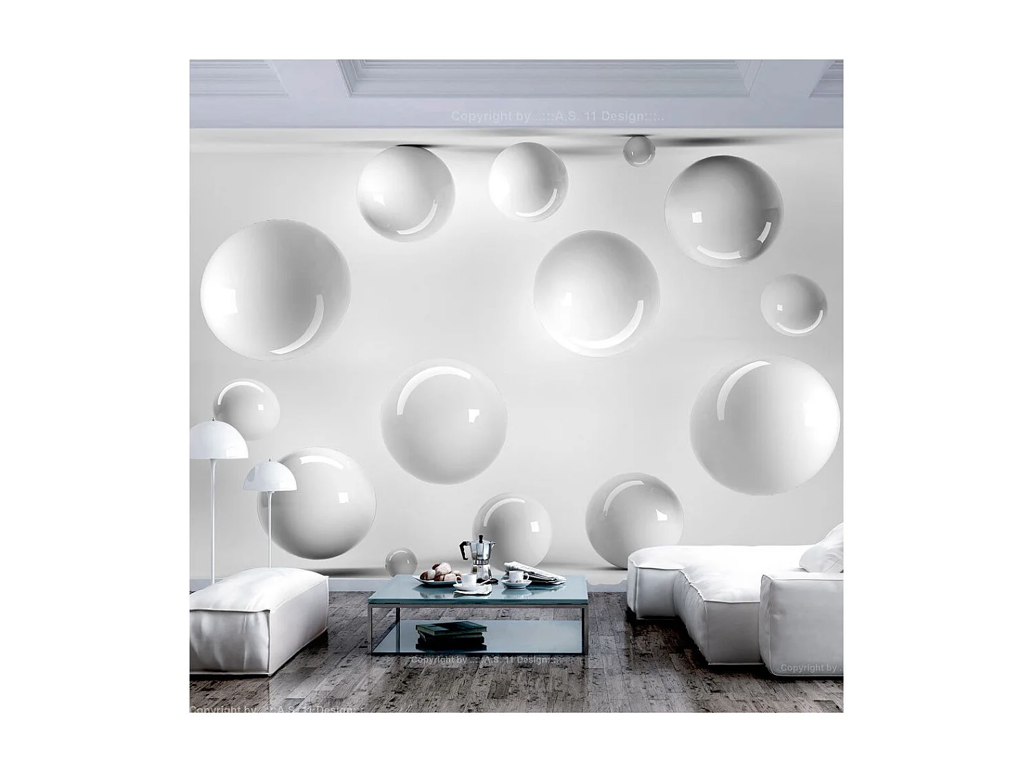 Papier Peint "Balls" 245 x 350 cm