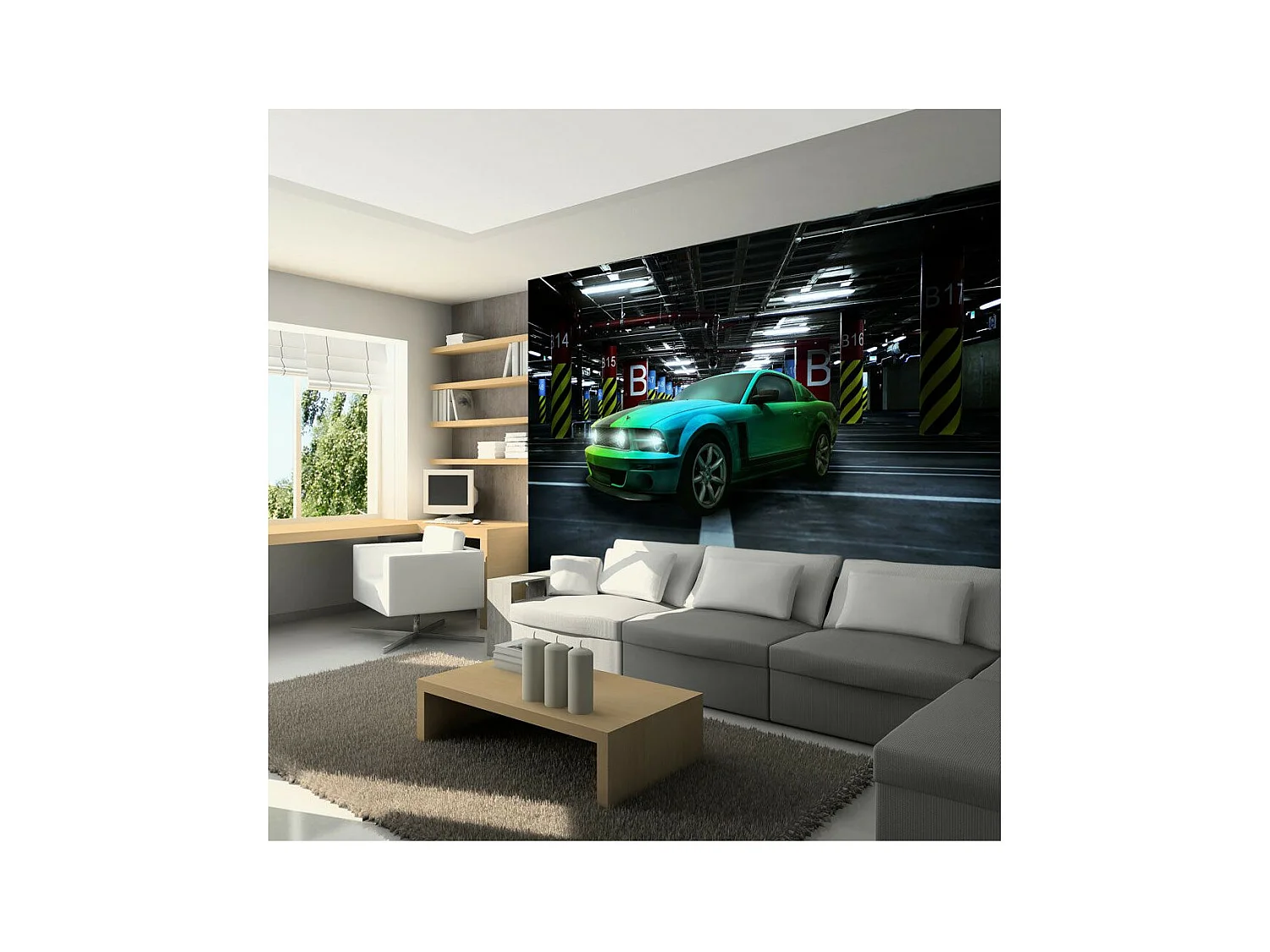 Papier Peint "Green Arrow" 105 x 150 cm