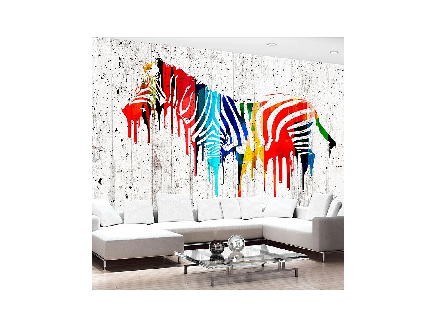 Papier Peint "Urban Safari" 70 x 100 cm