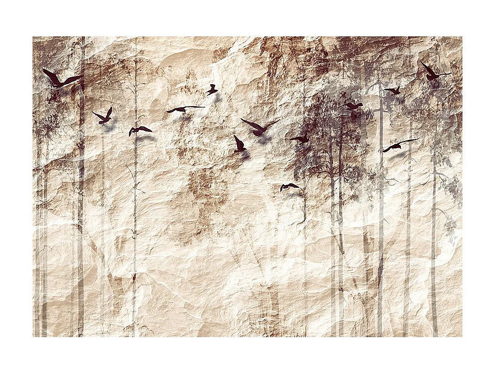 Papier Peint "Nature en Papier" 210 x 300 cm