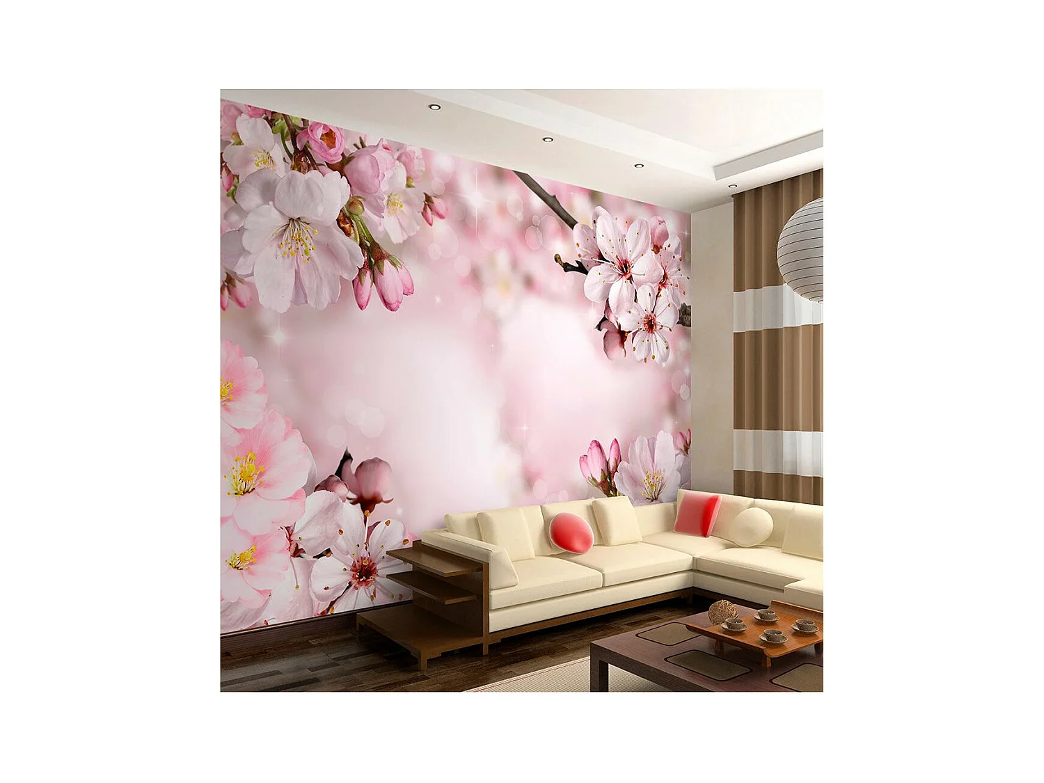 Papier Peint "Spring Cherry Blossom" 105 x 150 cm