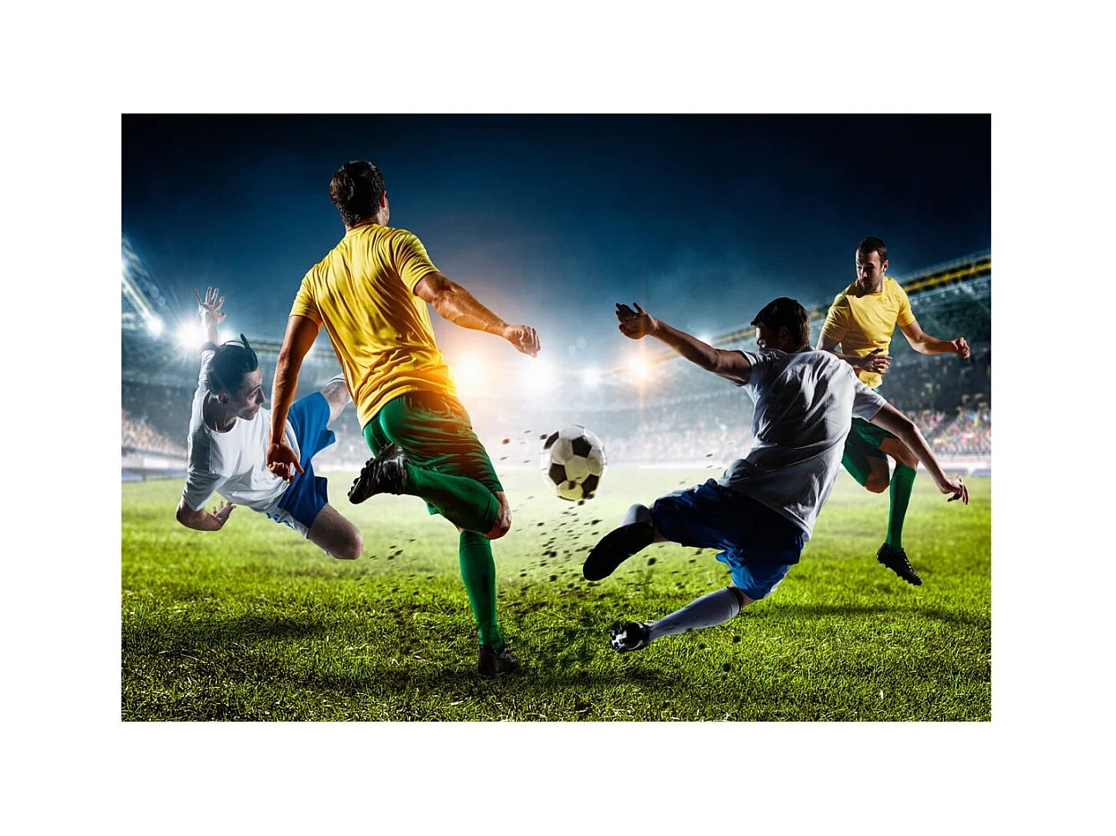 Papier Peint "Decisive Tackle" 140 x 200 cm