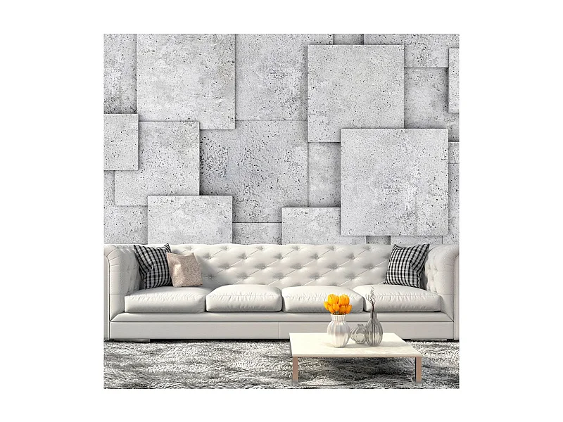 Papier Peint "Concrete Abyss" 70 x 100 cm