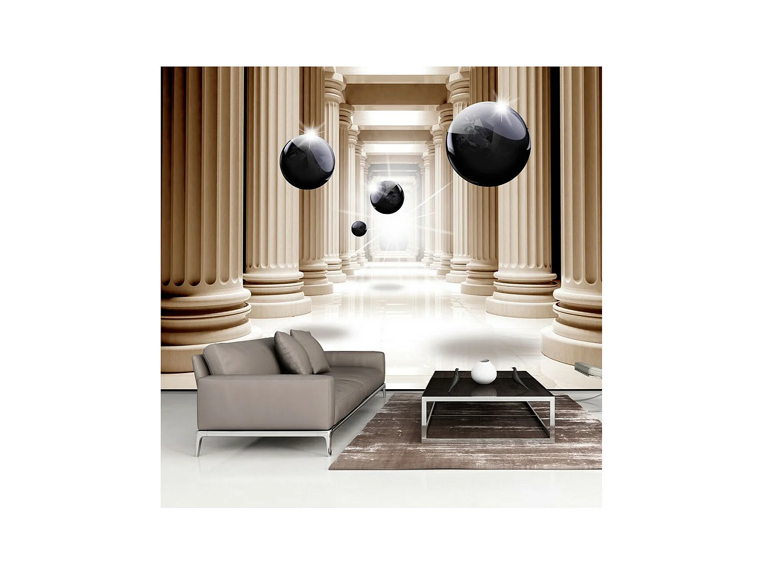 Papier Peint "Colonnes de Justice" 140 x 200 cm