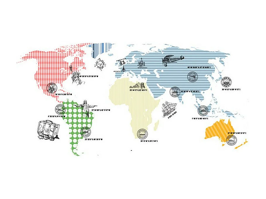 Papier Peint "Cosmopolitan" 231 x 300 cm