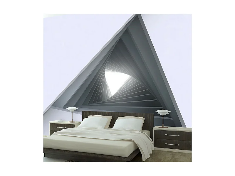 Papier Peint "Tunnel To the Future" 140 x 200 cm