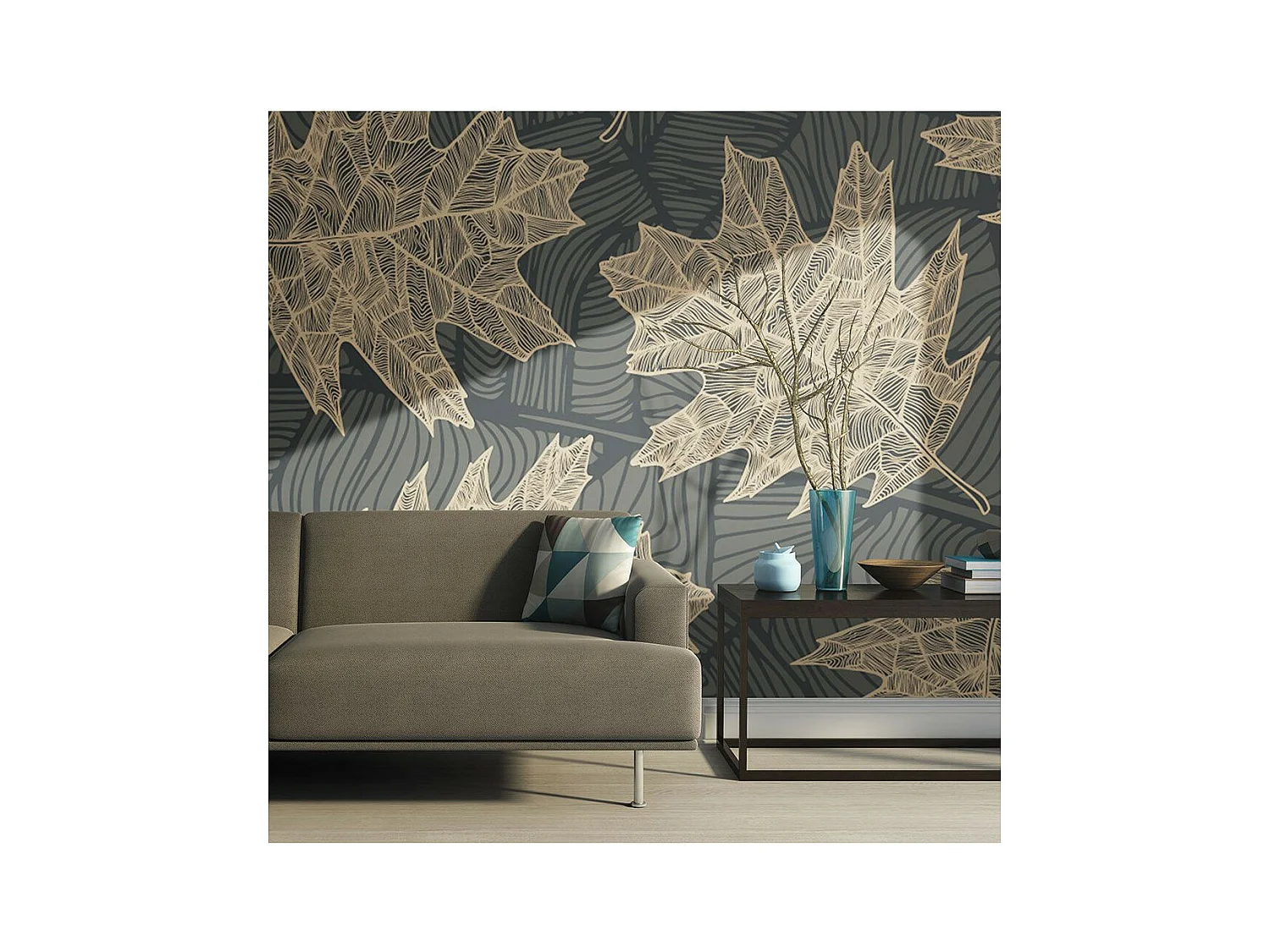 Papier Peint "Éclats D'automne" 270 x 350 cm