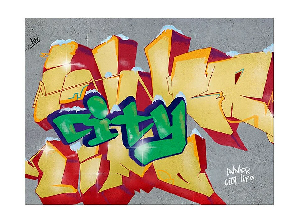 Papier Peint "Inner City Life" 270 x 350 cm