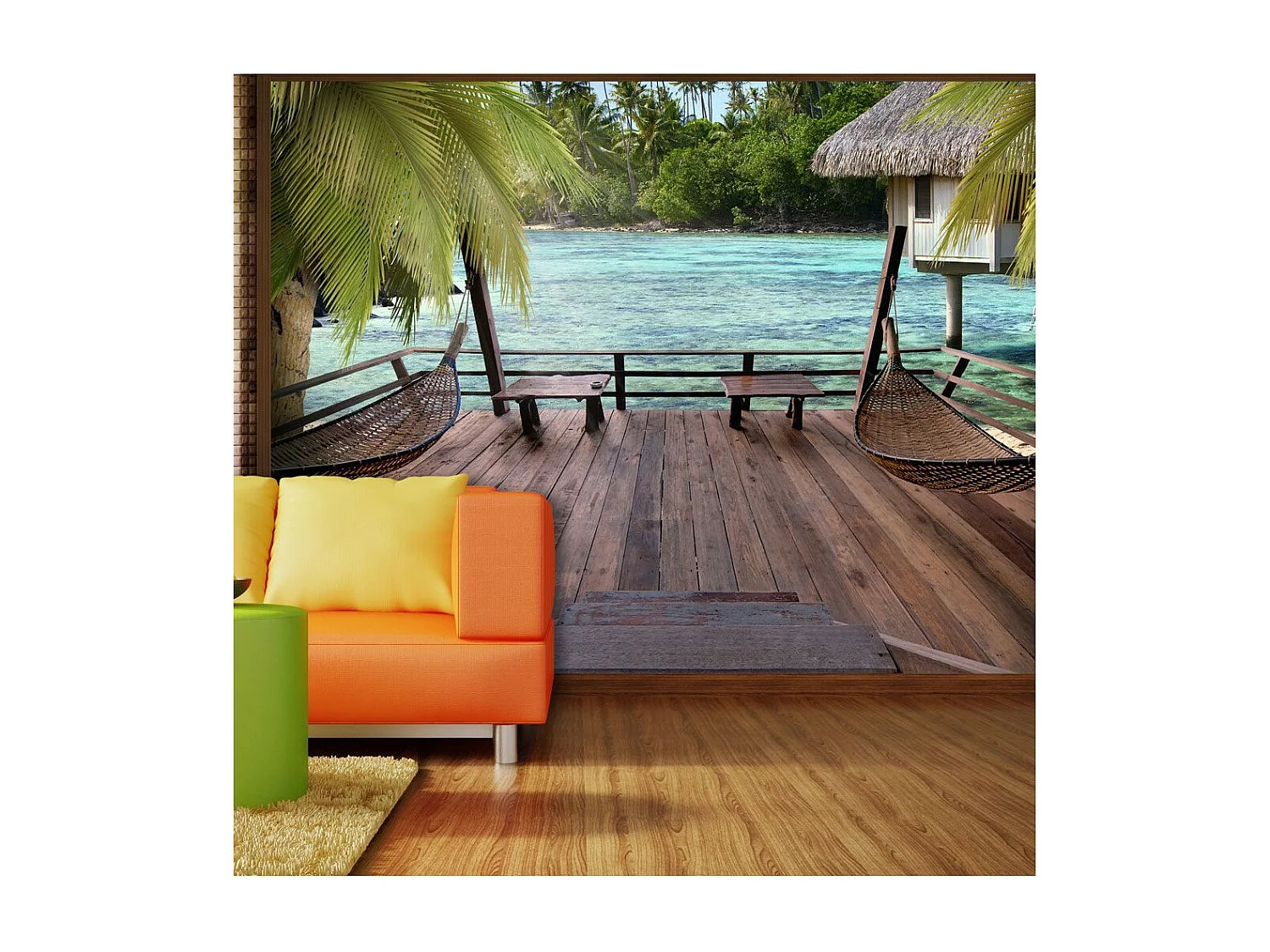 Papier Peint "Repos D'été" 175 x 250 cm