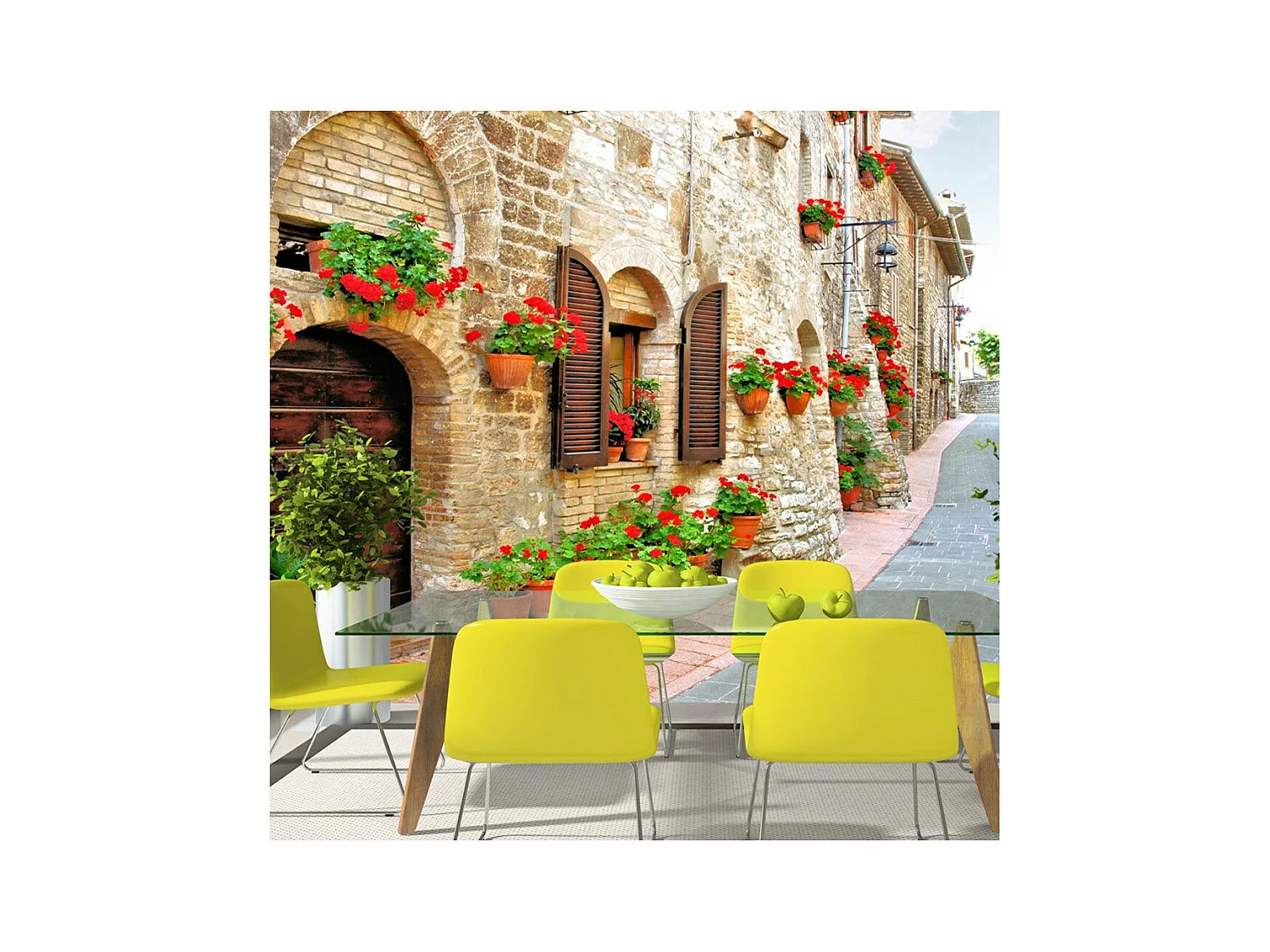 Papier Peint "Province Italienne" 70 x 100 cm