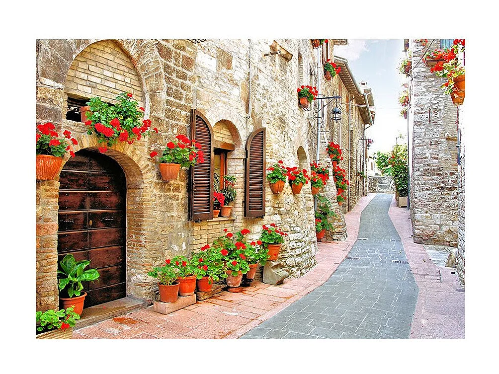 Papier Peint "Province Italienne" 70 x 100 cm