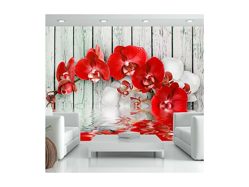 Papier Peint "Ruby Orchid" 70 x 100 cm