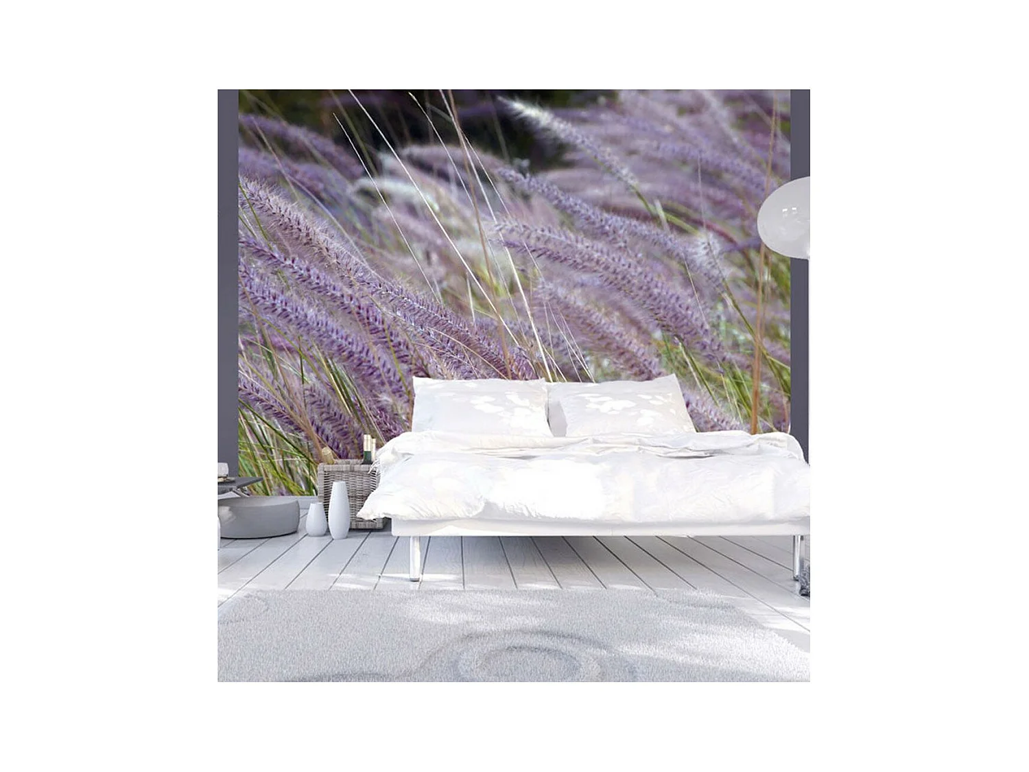 Papier Peint "Dans un Champ D'herbes Folles" 154 x 200 cm