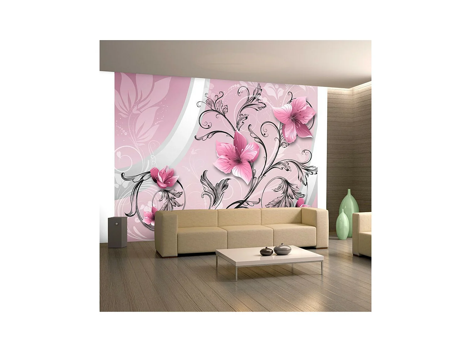 Papier Peint "Signs of Happiness" 245 x 350 cm