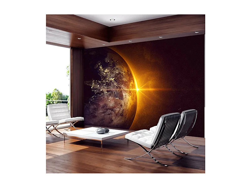 Papier Peint "Golden Earth" 140 x 200 cm