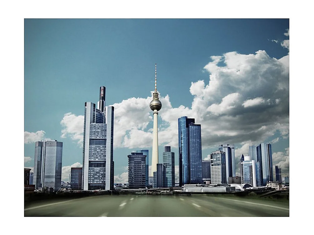 Papier Peint "Berlin" 154 x 200 cm