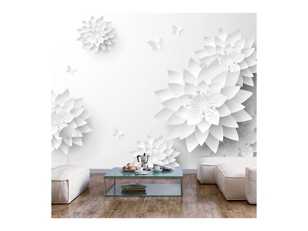 Papier Peint "Oriental Flowers" 245 x 350 cm