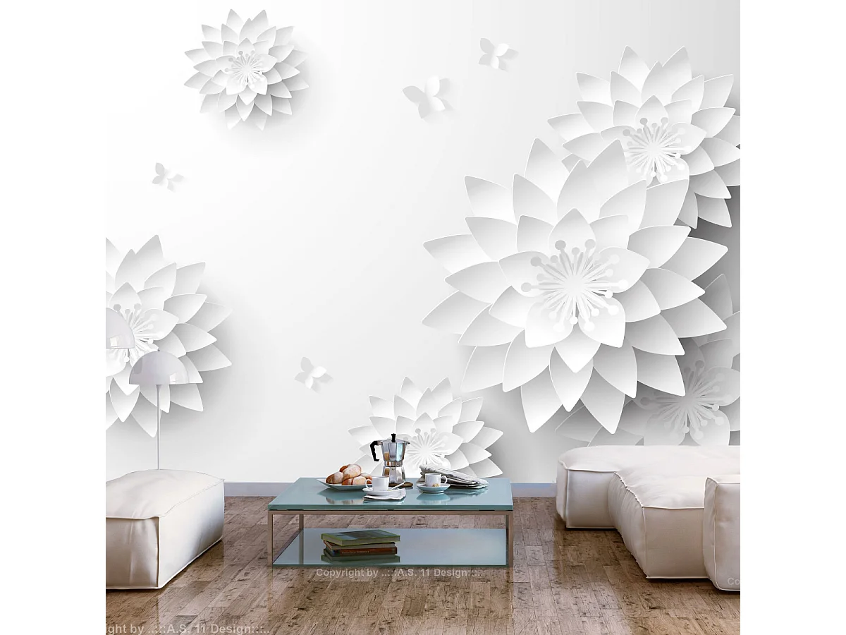 Papier Peint "Oriental Flowers" 245 x 350 cm