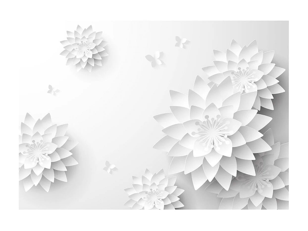 Papier Peint "Oriental Flowers" 245 x 350 cm