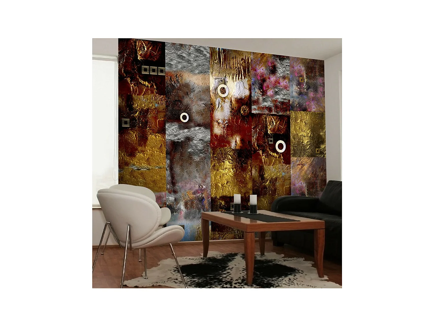 Papier Peint "Painted Abstraction" 50x1000cm