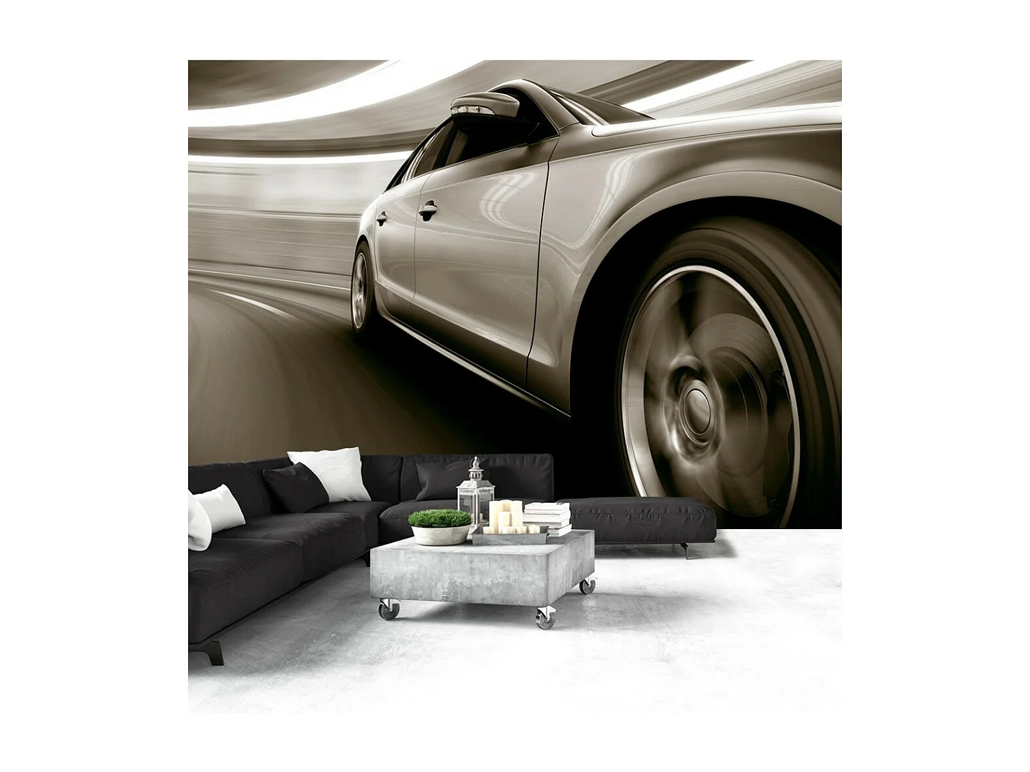 Papier Peint "Speed & Elegance" 175 x 250 cm