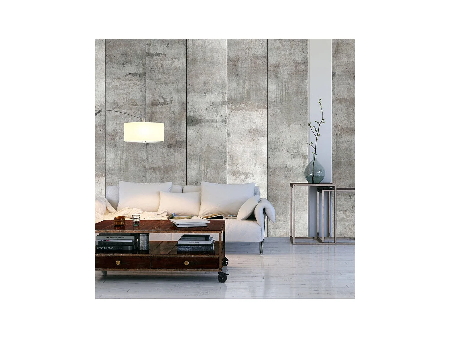 Papier Peint "Gray Pigeon" 50x1000cm