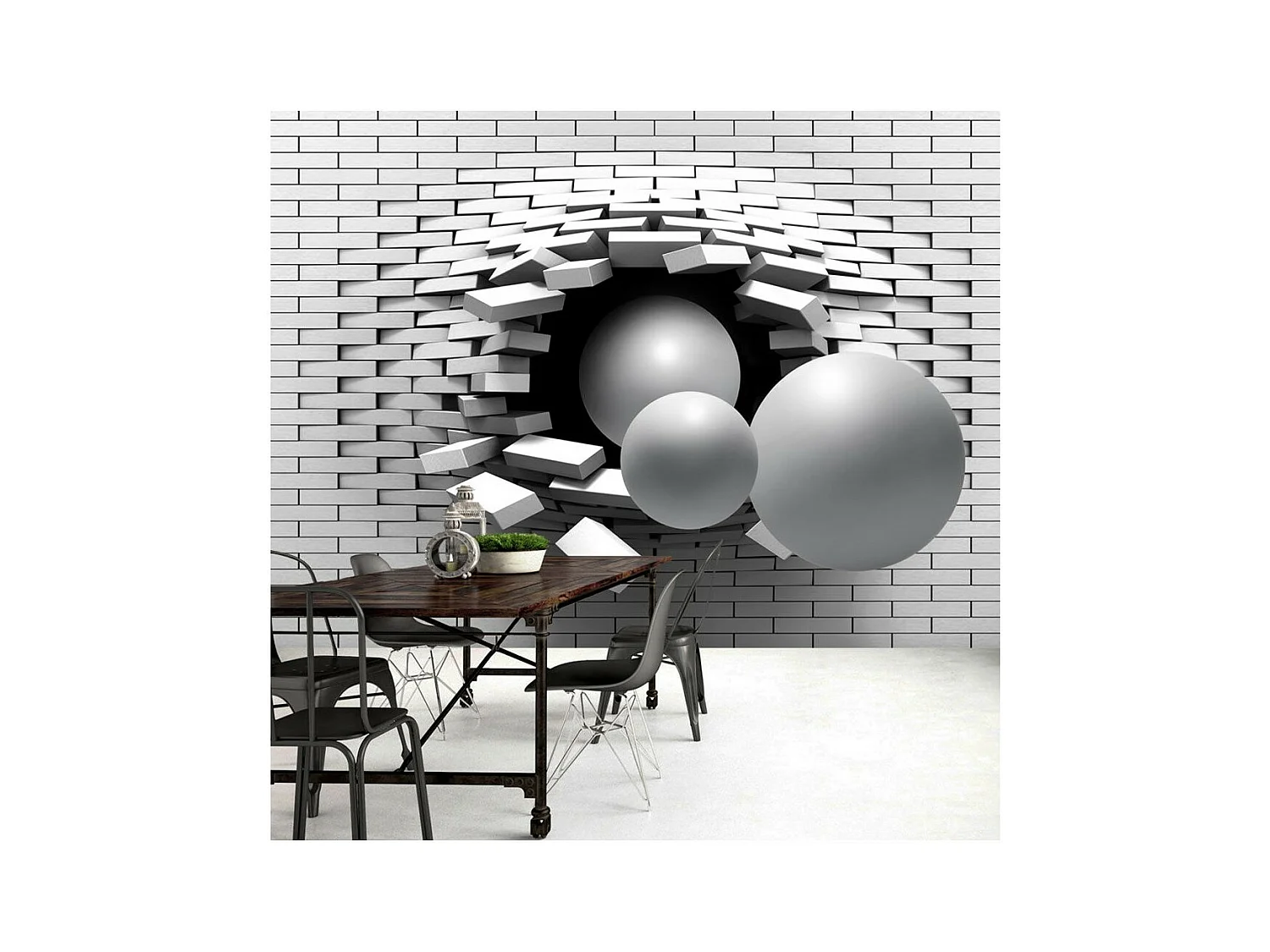 Papier Peint "Another Brick in the Wall" 210 x 300 cm