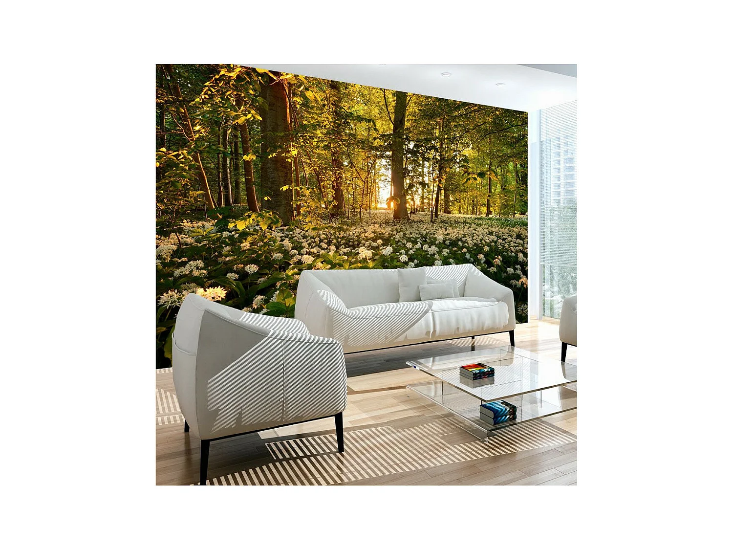 Papier Peint "Forest Flora" 245 x 350 cm