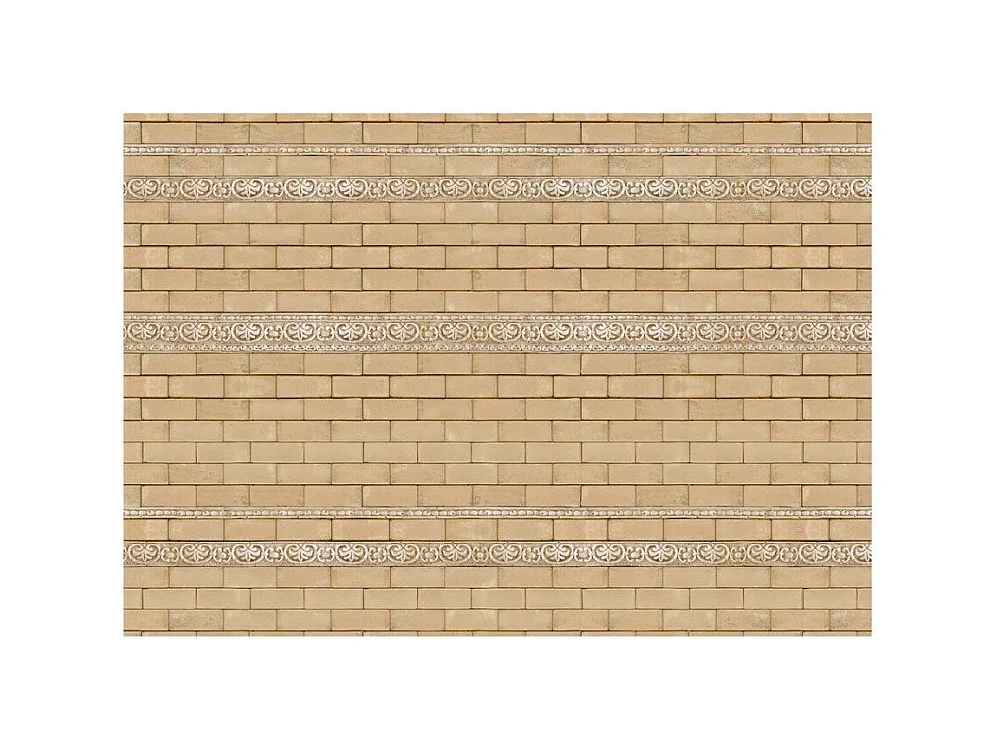 Papier Peint "Mur avec Ornements" 70 x 100 cm