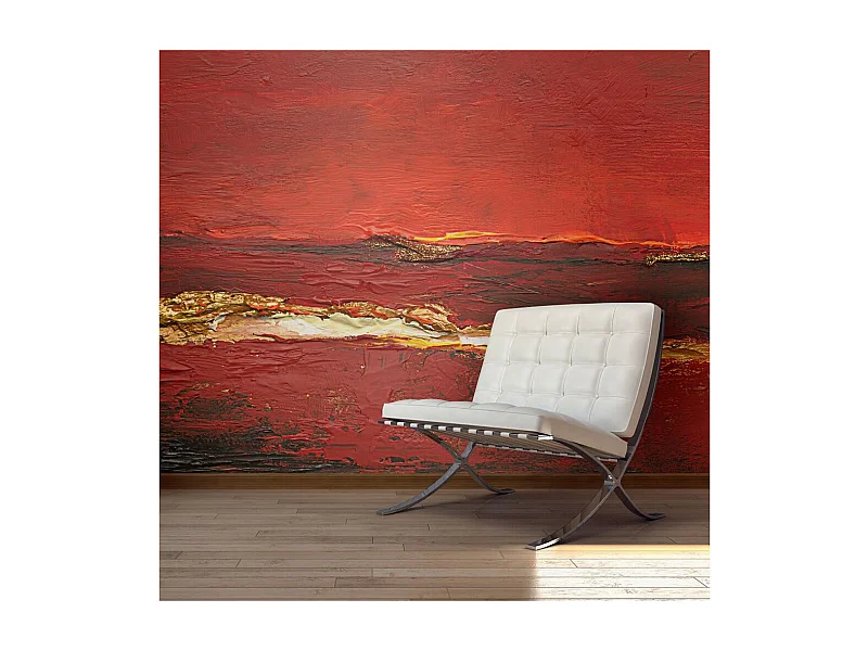 Papier Peint "Gold Wave" 193 x 250 cm