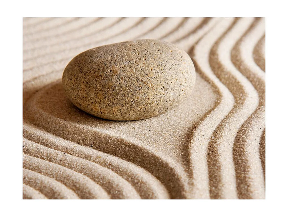 Papier Peint "Sable & Galet Zen" 193 x 250 cm