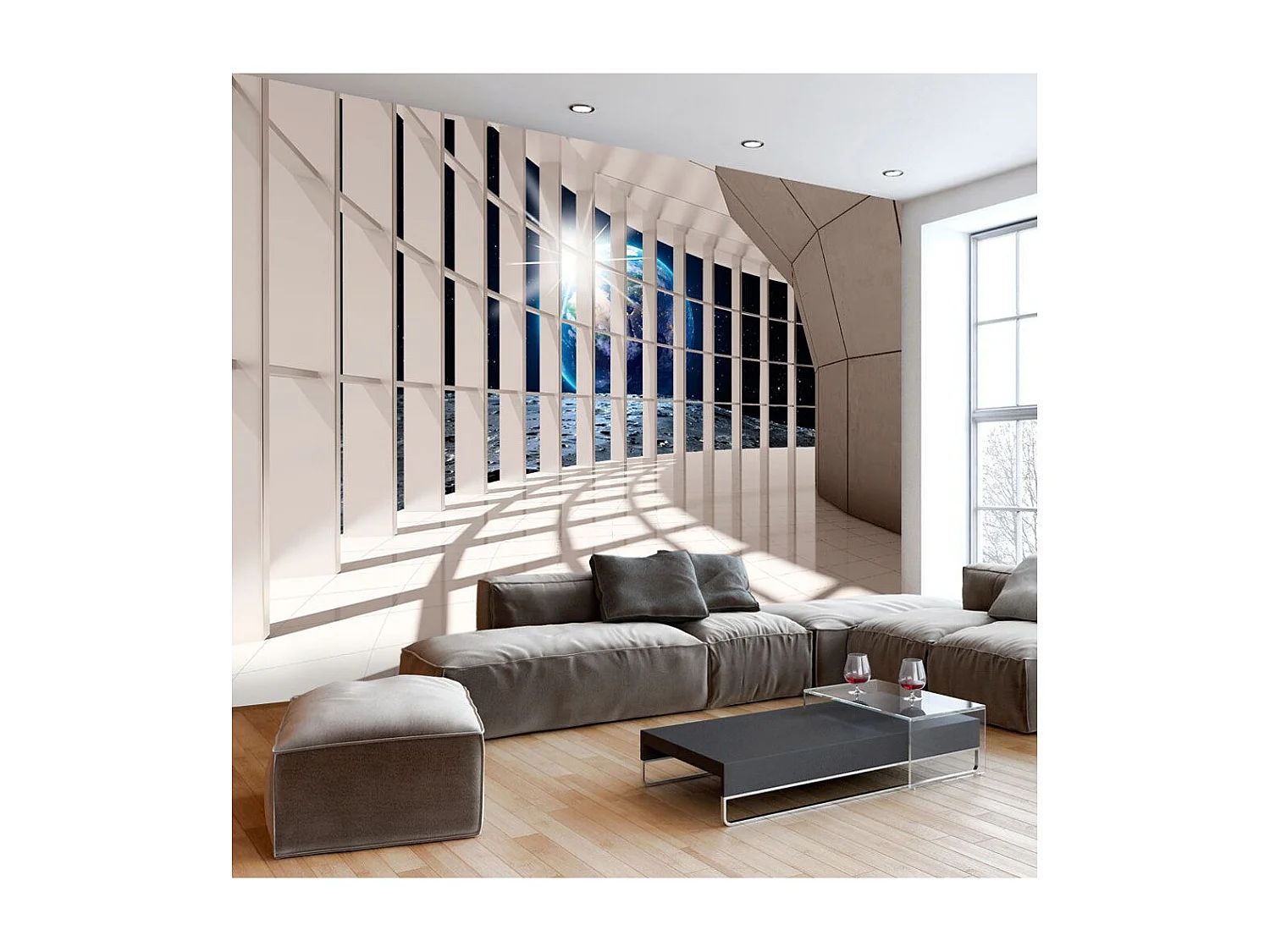 Papier Peint "Lunar Passage" 70 x 100 cm