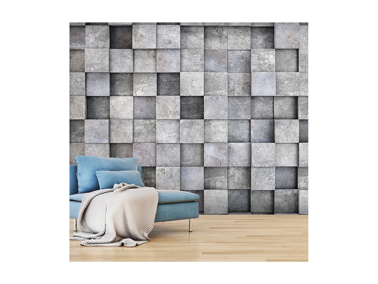 Papier Peint "Concrete Cube" 175 x 250 cm