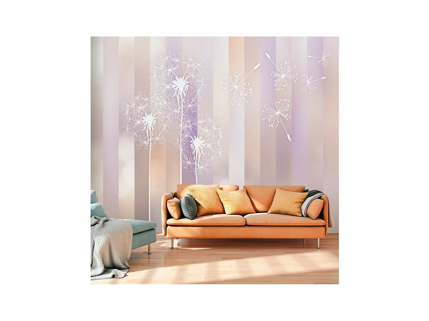 Papier Peint "Pastel Land" 105 x 150 cm