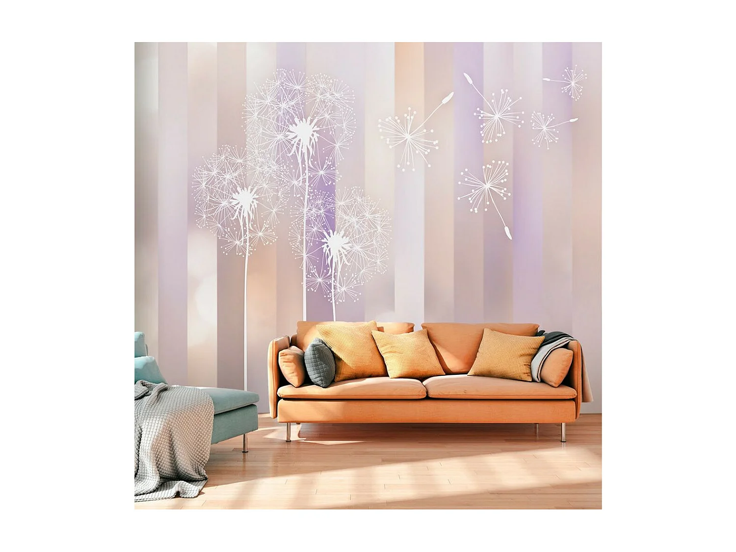 Papier Peint "Pastel Land" 105 x 150 cm