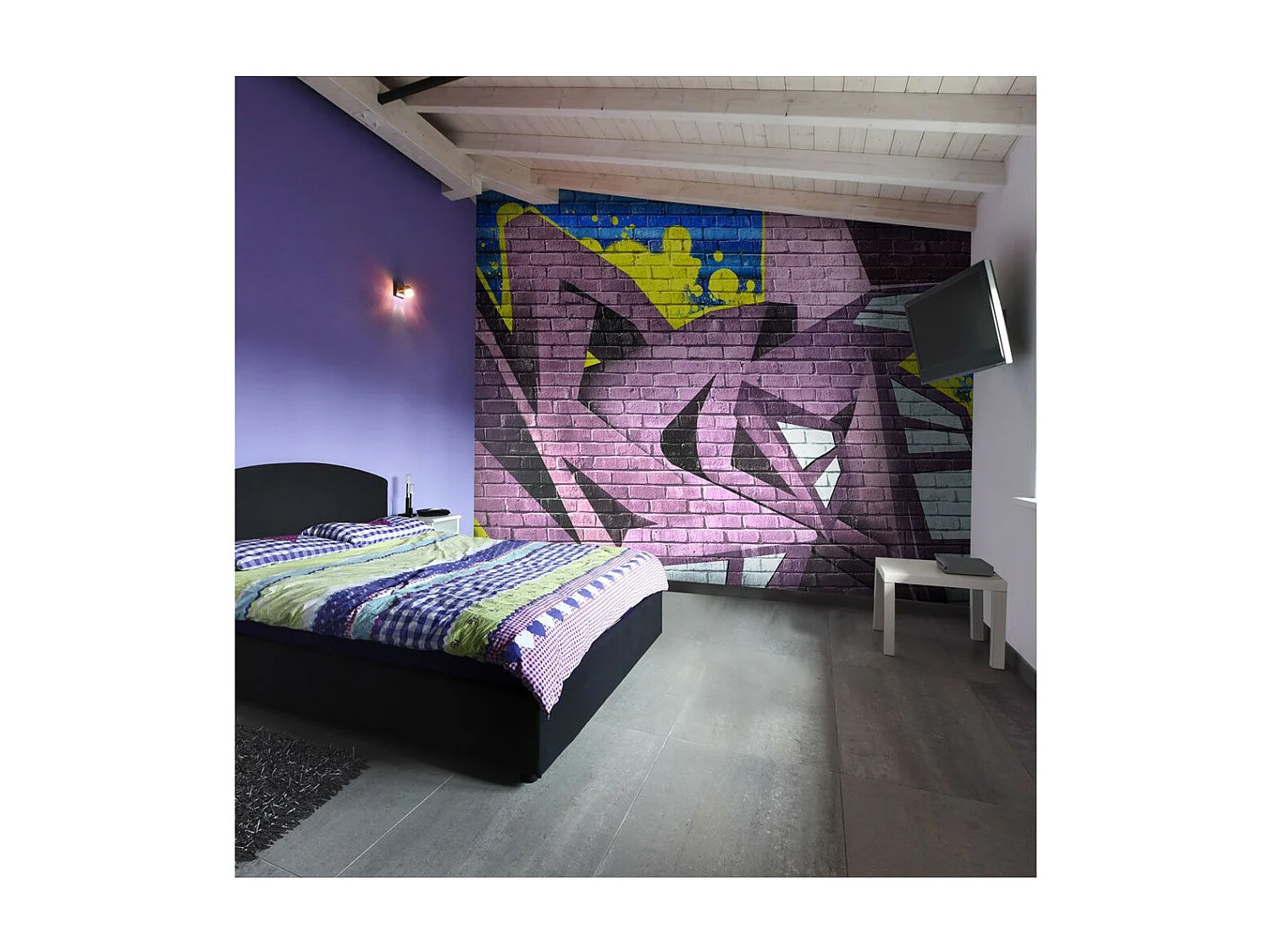 Papier Peint "Street Art Graffiti II" 270 x 350 cm