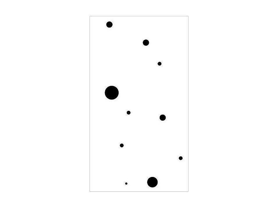 Papier Peint "Stylish Dots" 50x1000cm
