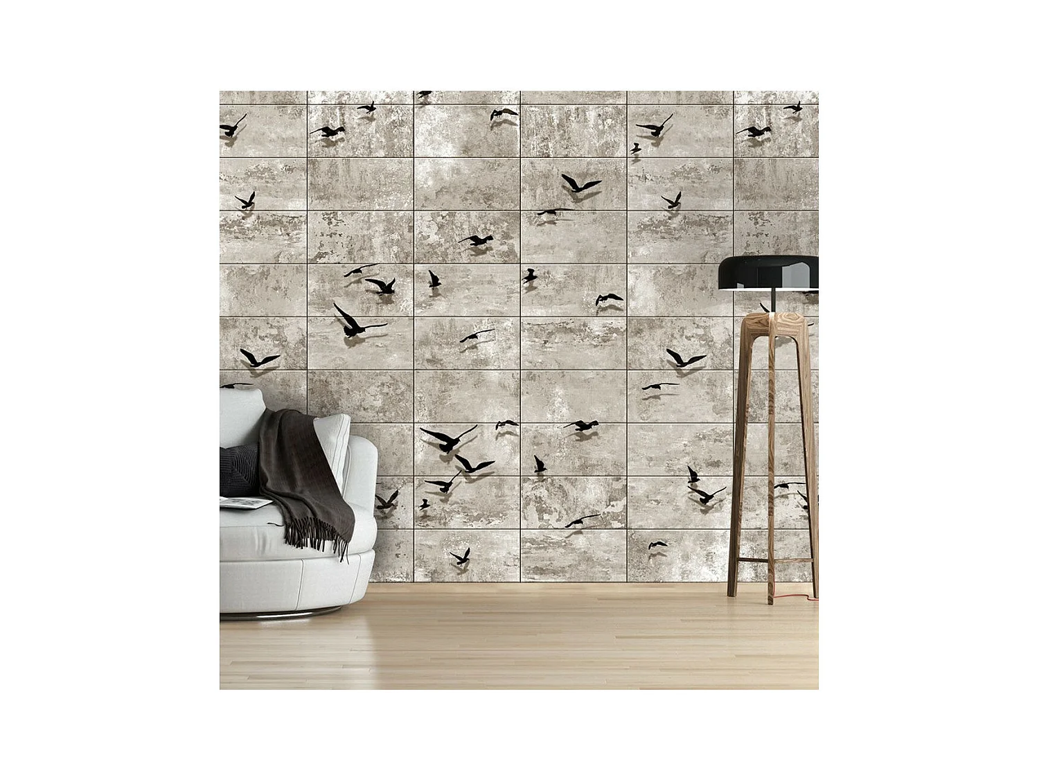 Papier Peint "Bird Migrations" 50x1000cm