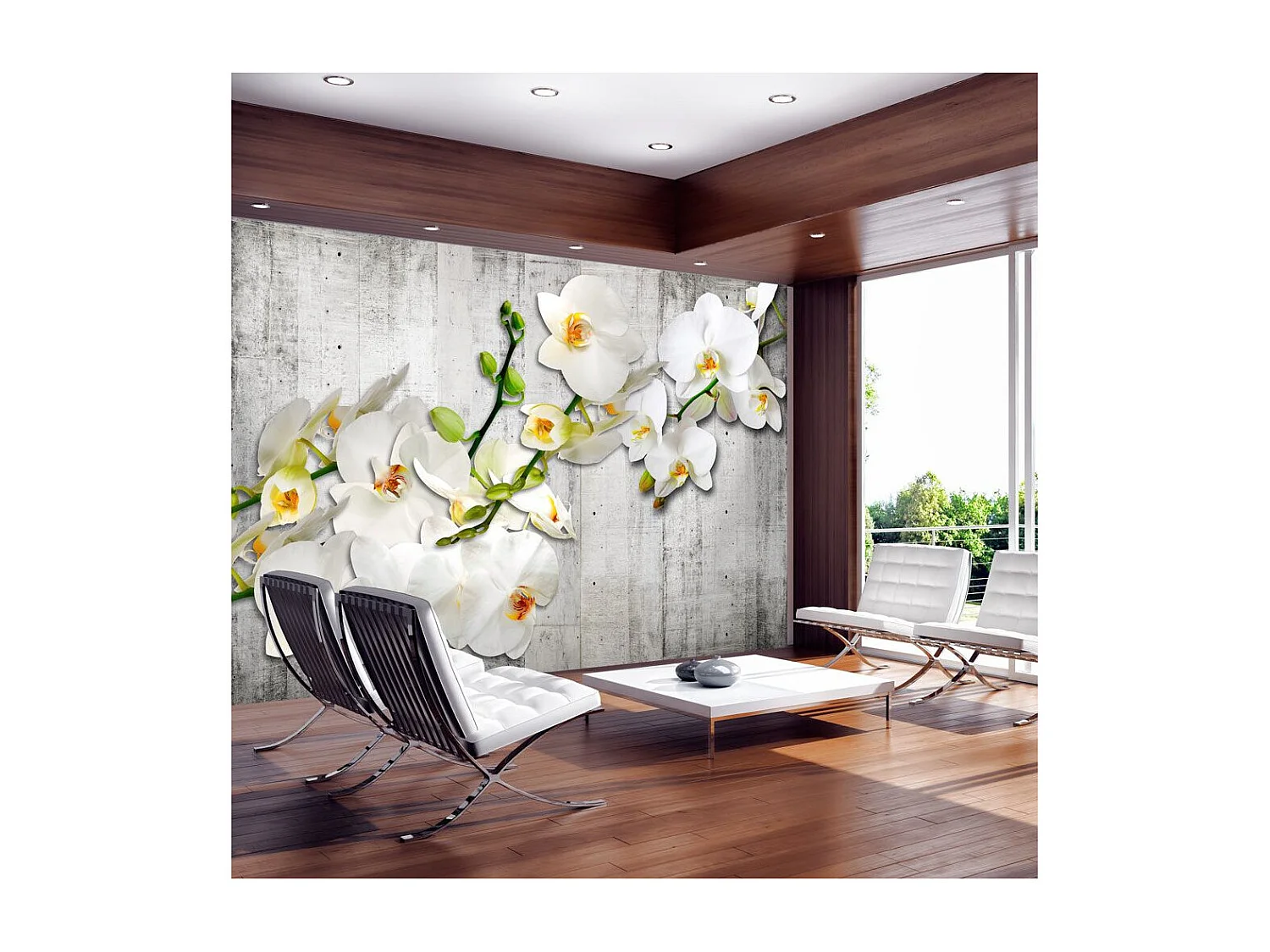 Papier Peint "With Saffron Accent" 105 x 150 cm