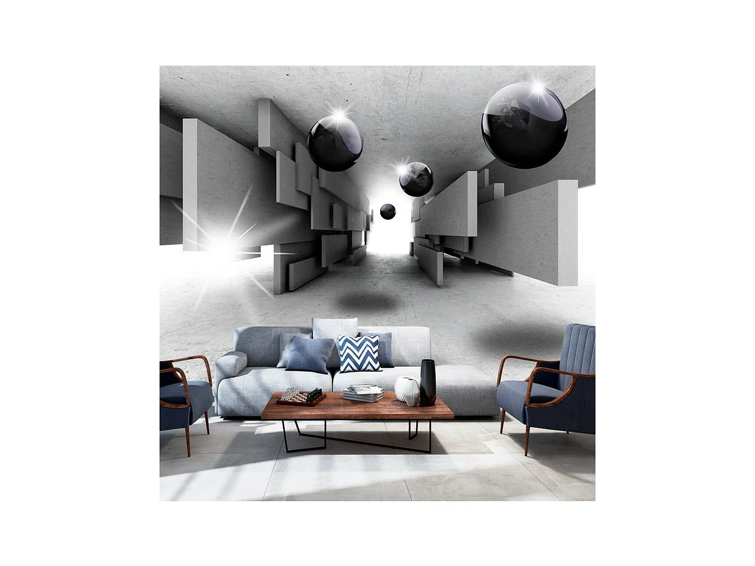 Papier Peint "Border Control" 105 x 150 cm