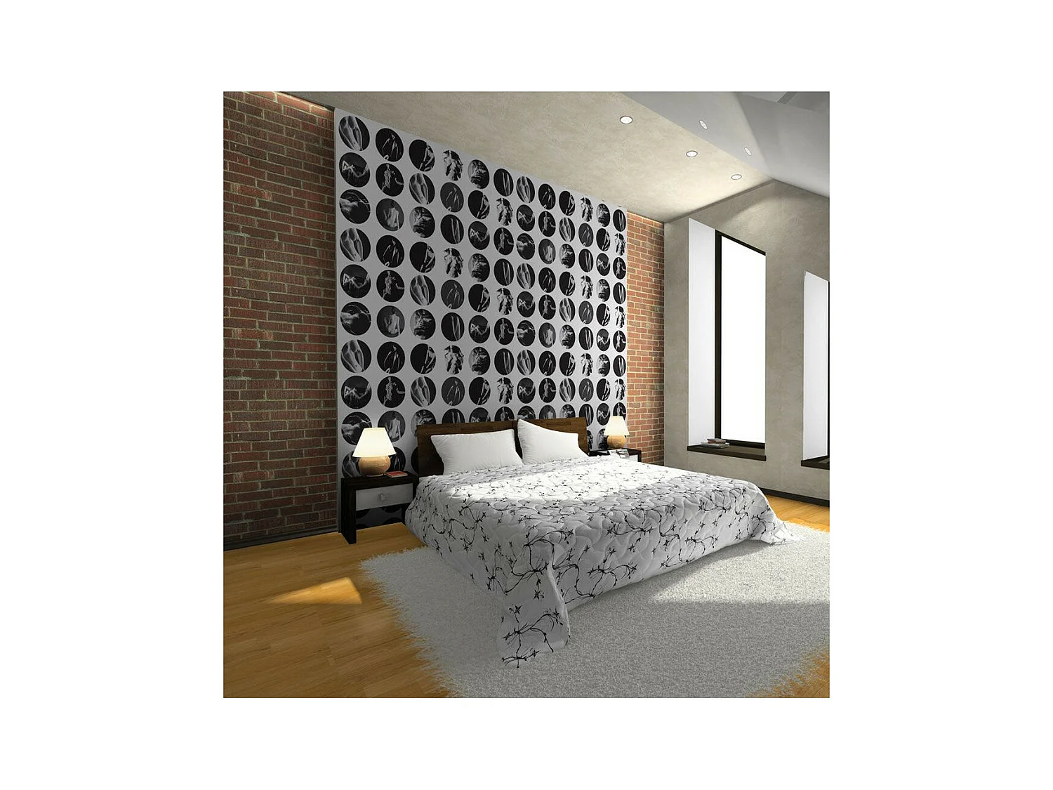 Papier Peint "Des Millions de Planètes" 231 x 300 cm