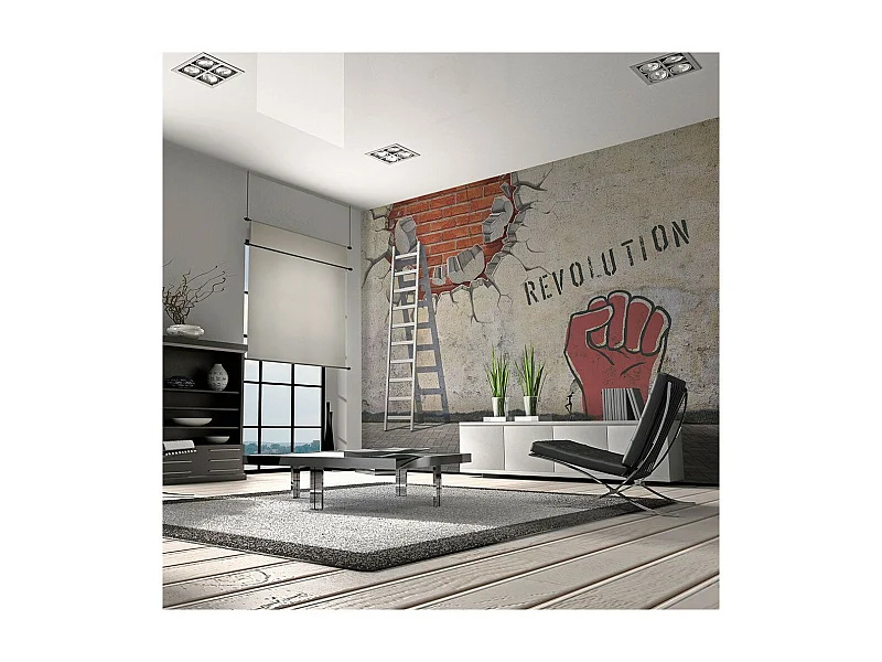 Papier Peint "La Main Invisible de la Révolution" 270 x 350 cm