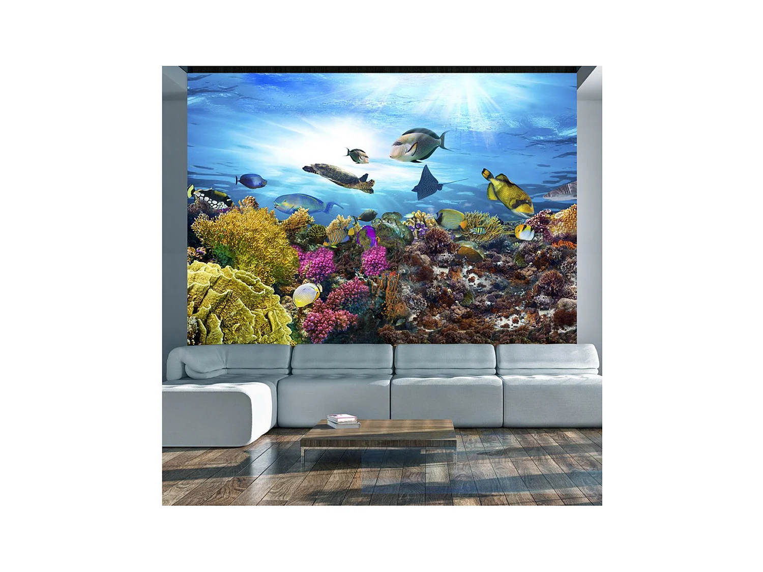 Papier Peint "Coral Reef" 245 x 350 cm