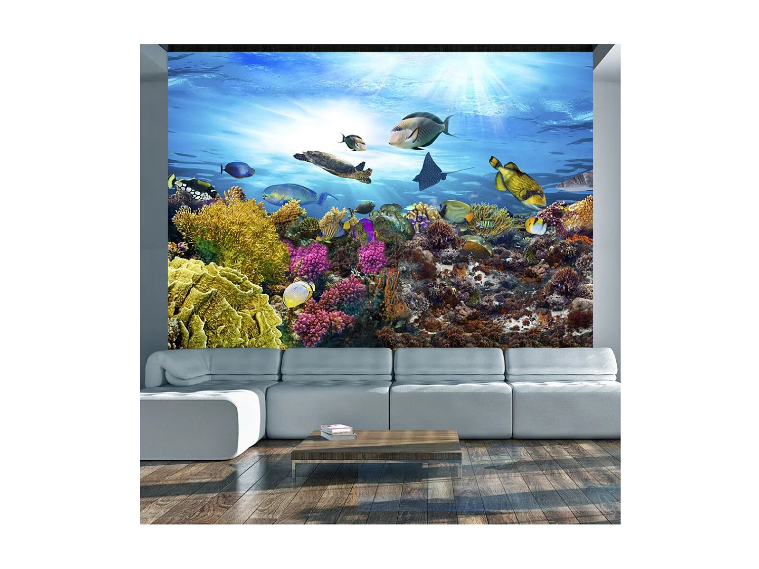 Papier Peint "Coral Reef" 245 x 350 cm