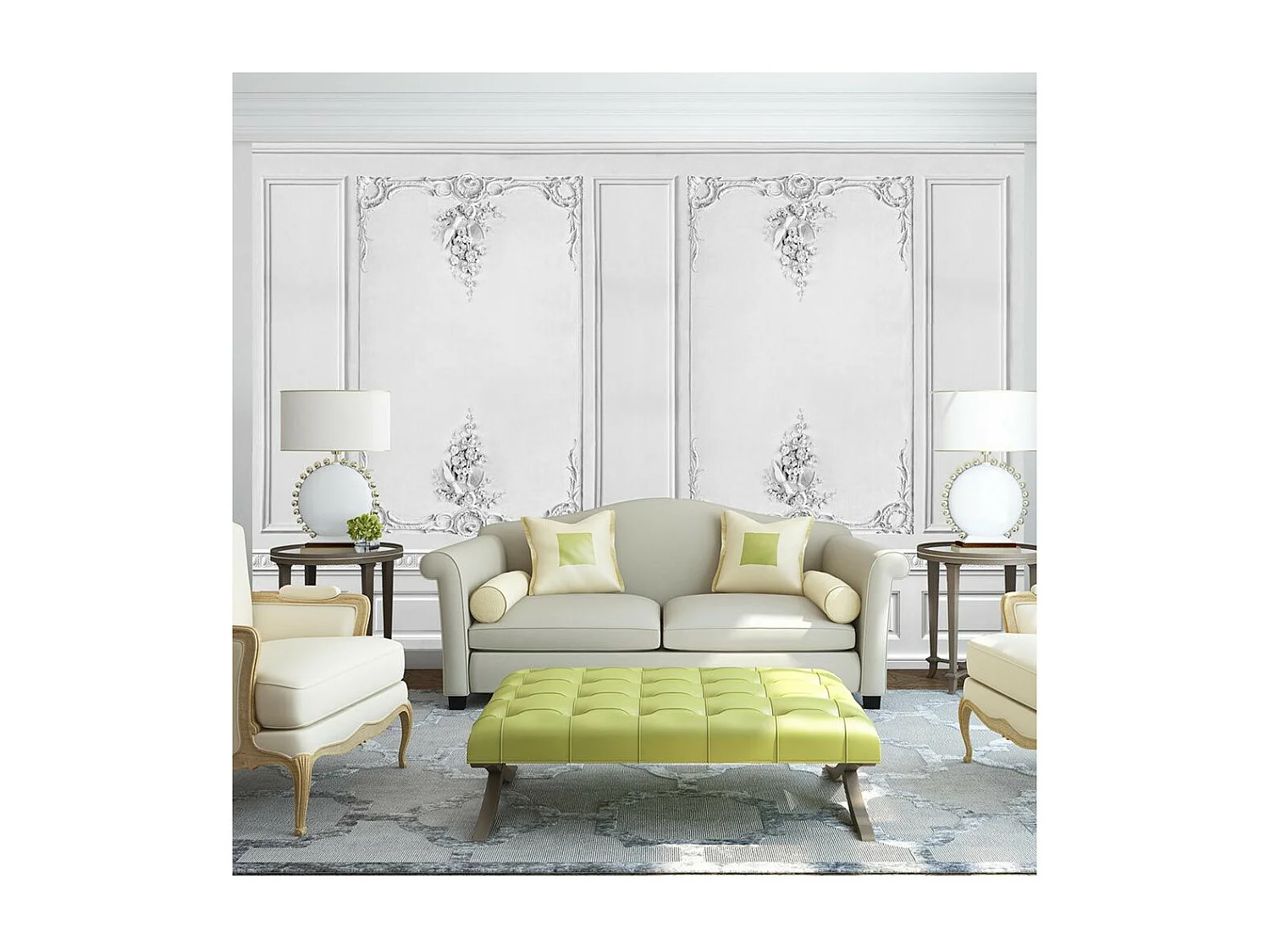 Papier Peint "Palatial Wall" 140 x 200 cm