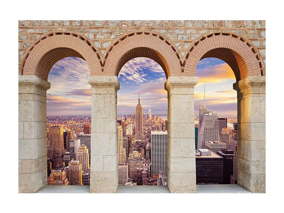Papier Peint "Pillars of the City" 140 x 200 cm