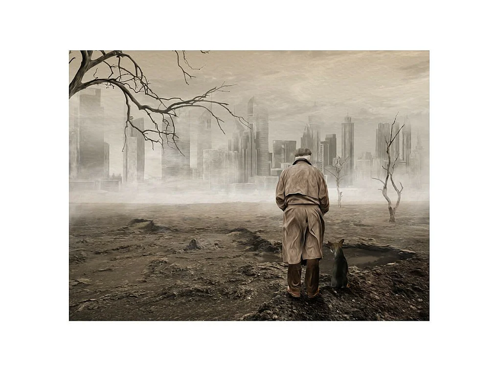 Papier Peint "Ghost's City" 193 x 250 cm